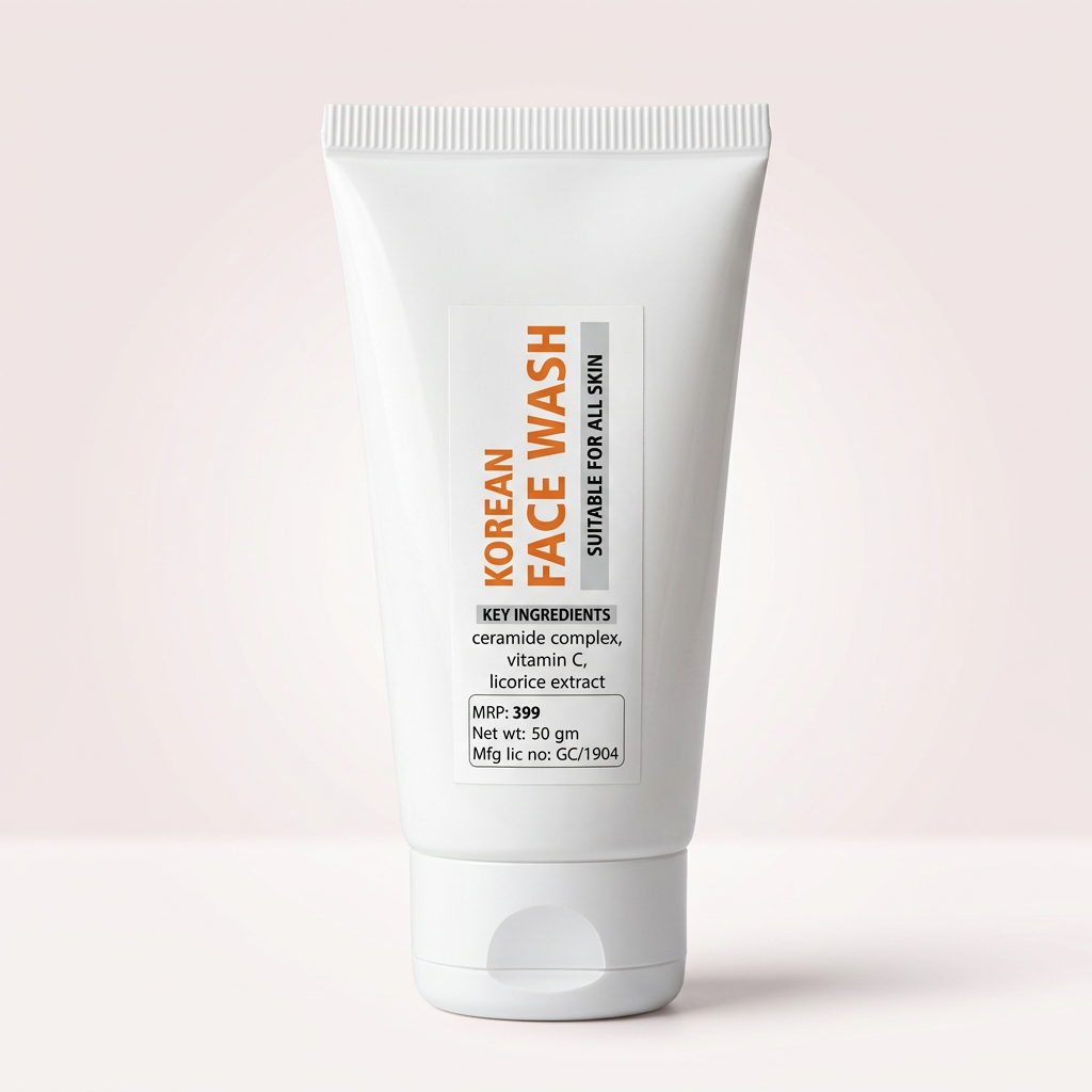Korean Glass Face Wash